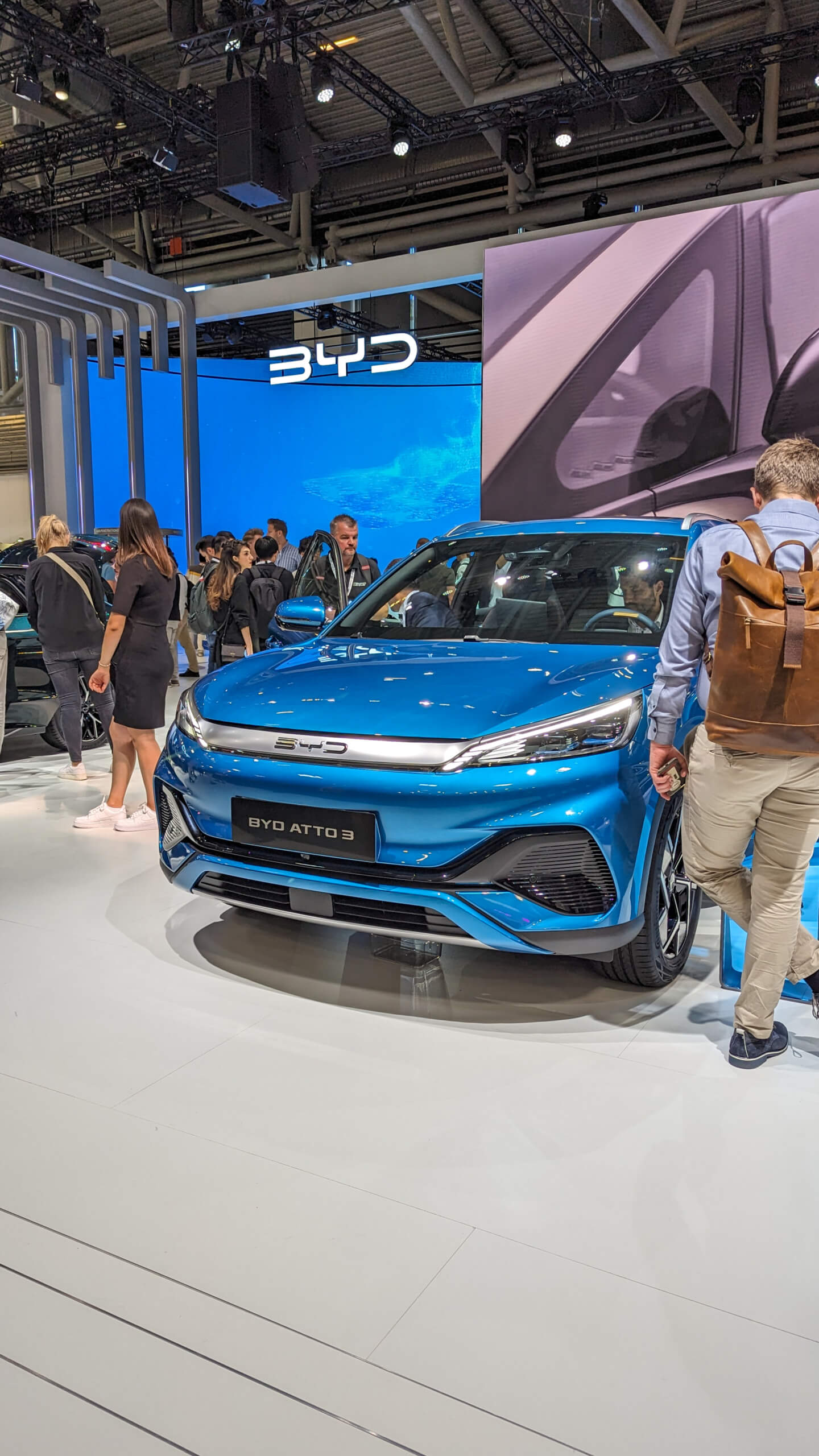 targenio am Stand von BYD
