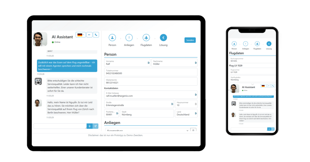 Prototyp AI Feedback-Assistent