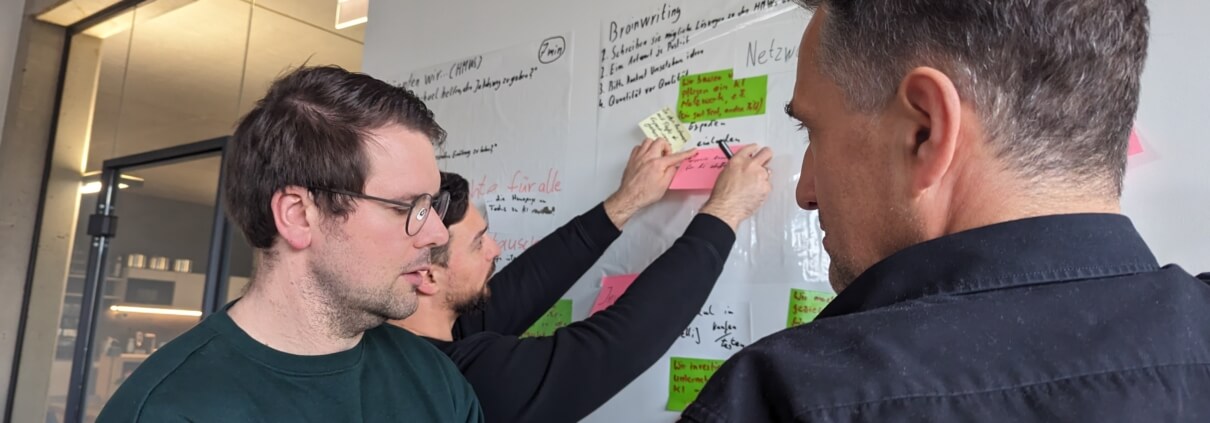 KI-Jam Auftakt mit dem Team