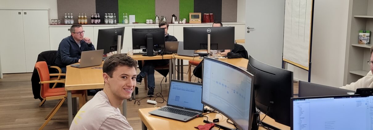 Unser Team im Bootcamp