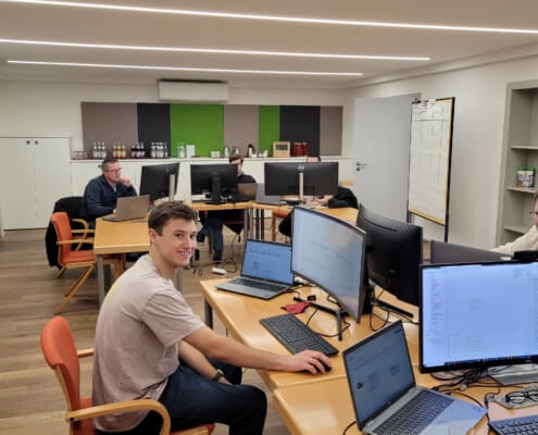 Unser Team im Bootcamp