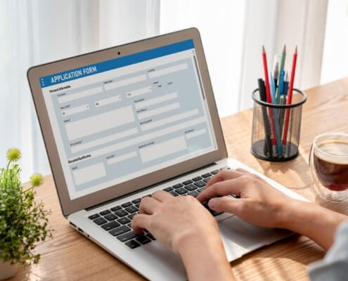 Webformular ohne Agentic UI